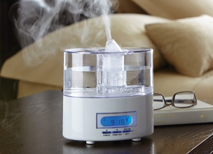 Générateur de vapeur à ultrasons avec affichage Humidificateur domestique