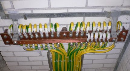 Bus au sol principal