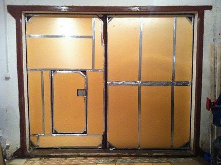 Isolation de porte de garage Isolation de porte de garage