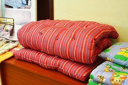 Old grandmother's mattress