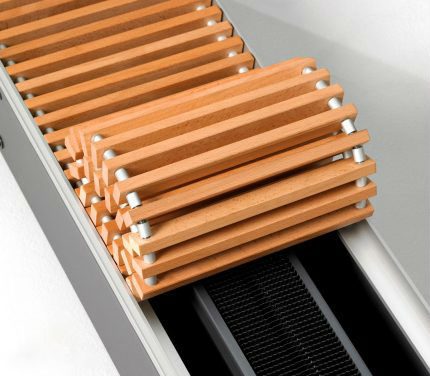 Convectores com grelha de madeira adicionam sabor ao interior Grelhas decorativas