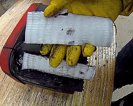 La structure interne de la batterie gel