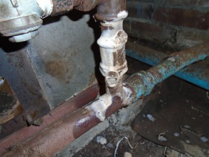 Test de fuite de savon