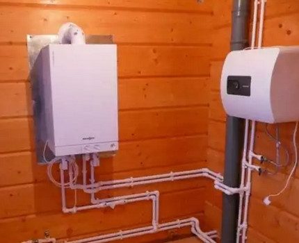 Double boiler in the apartment