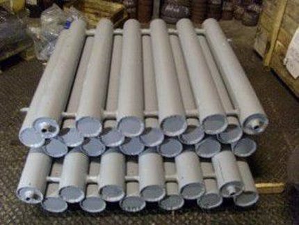 Registros de aquecimento soldados Registros de aquecimento soldados