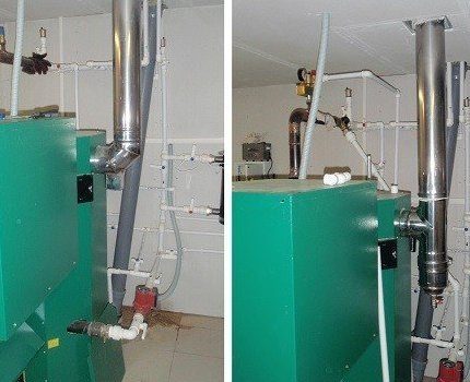 Pour la cheminée, il vaut la peine de choisir un matériau résistant à la chaleur Cheminées pour chaudières à granulés