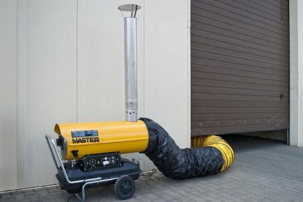 Pistolet diesel à chauffage indirect Pistolet diesel à chauffage indirect