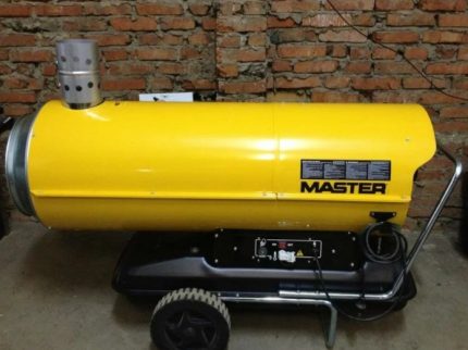 Pistolet diesel à chauffage direct Pistolet diesel à chauffage direct