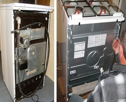 Installation eines Gummischlauches für Gas Gasschlauch aus Gummi