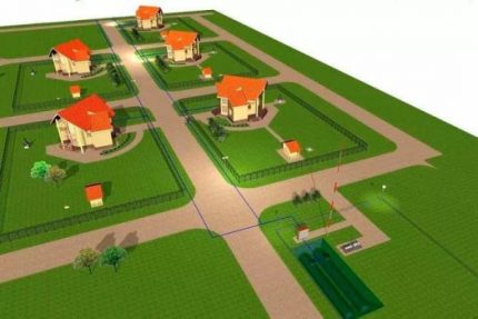 Benzin tankı park Köyü