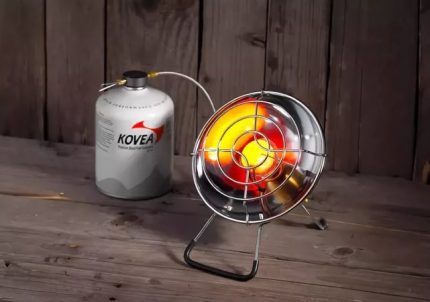Compact IR heater from Kovea Gas IR heater