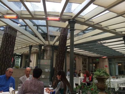 Devices with a short range of emitted infrared waves actively burn oxygen Shortwave IR Heater