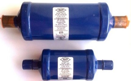 Filter dryer for the climate system Filter drier