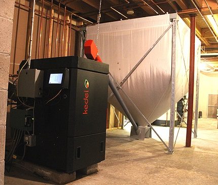 Tous les composants de la tuyauterie de la chaudière doivent être de haute qualité. Chaudière à pellets