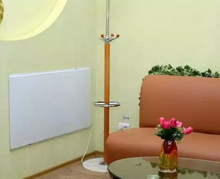 Quarzheizung im Innenraum