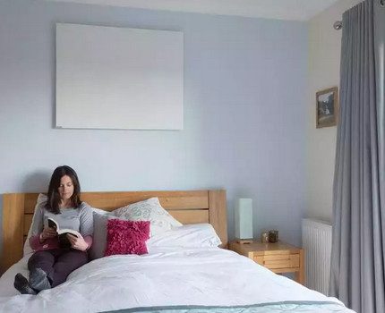 Quarzheizung im Raum