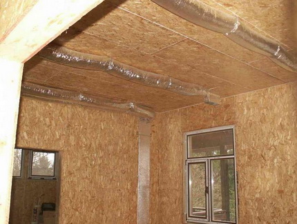 Installation de gaine