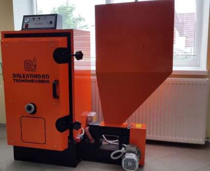 La chaudière à granulés TT prend plus de place Chaudière à pellets