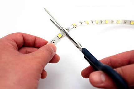 Montage sur bande LED