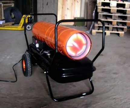 Fonctionnement direct du pistolet diesel