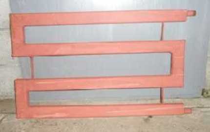 Registre des tubes profilés