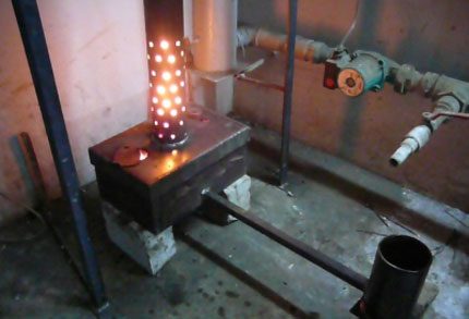 Hausgemachte Heißluftpistole Hausgemachte Heißluftpistole