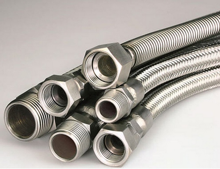 Les tubes tressés en métal sont plus durables Tuyau de gaz renforcé