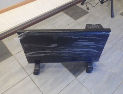 Some heaters can change the heating mode from infrared to convection Teplofon ERG / EVNAP 1.0