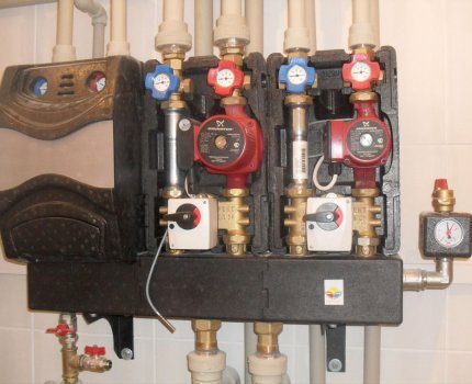 Le nombre requis de pompes