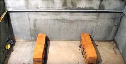 Çelik banyo montajı için tuğla destek cihazı Yığma harç