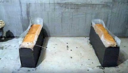 Su yalıtım tuğla destekleri Kafesli sıva destekleri