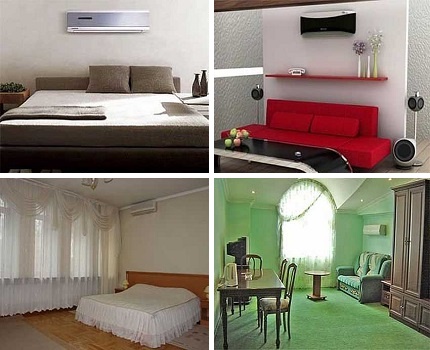 Il est important de placer correctement l'unité interne du système divisé Emplacement du climatiseur