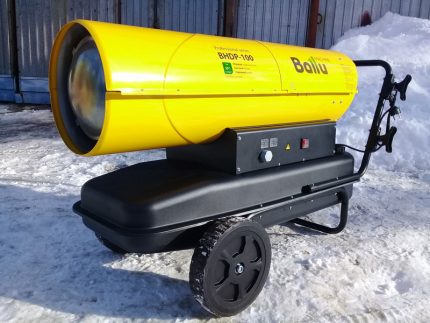 Société Vitals Pistolet à chaleur Ballu