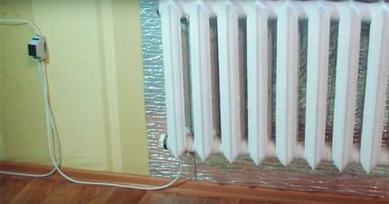 Radiateur avec raccordement