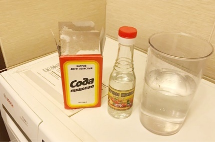 Vinaigre et soda pour nettoyer la machine Vinaigre et soda pour nettoyer la machine