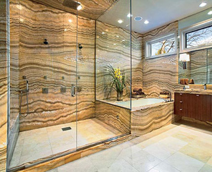 Paravent en pierre naturelle