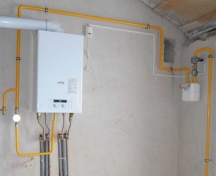 Il est important d'utiliser les tuyaux les plus longs lors de l'installation du gazoduc Conduites de gaz