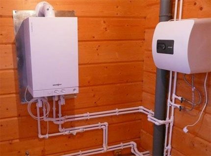 Caldeira a gás de circuito duplo Caldeira a gás de circuito duplo