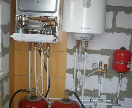Liquefied gas mounted boiler Liquefied gas mounted boiler