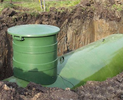 Underground gas tank Underground gas tank