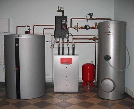Floor boiler Floor boiler