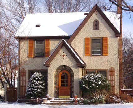 House heating in winter House heating in winter