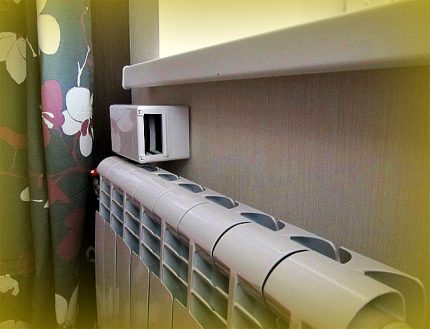 Soupape d'air d'alimentation dans le mur