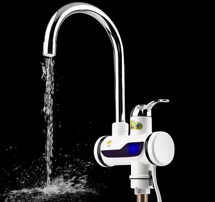 Aquecedor de água instantâneo elétrico com efeito anti-calcário Material do corpo