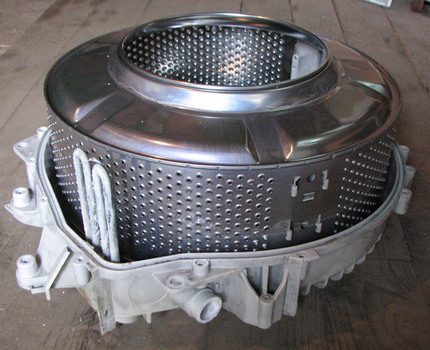 Tambour de machine à laver Tambour de machine à laver