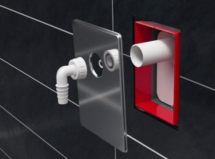 Built-in siphon version