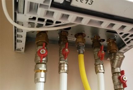 Conexão da mangueira de gás Conexão da mangueira de gás