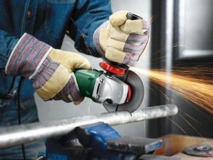 Rohrscheibenschleifer