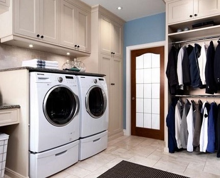 Electronic control of washing equipment