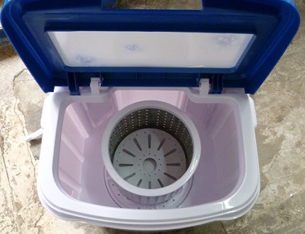 Capacité supplémentaire pour essorer le linge Bébé avec une centrifugeuse